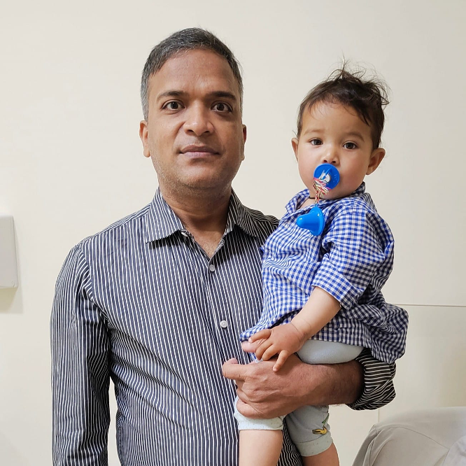 PDA device closure of a one year old child